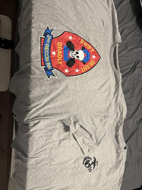 3rd Recon Battalion Back Print T-Shirt