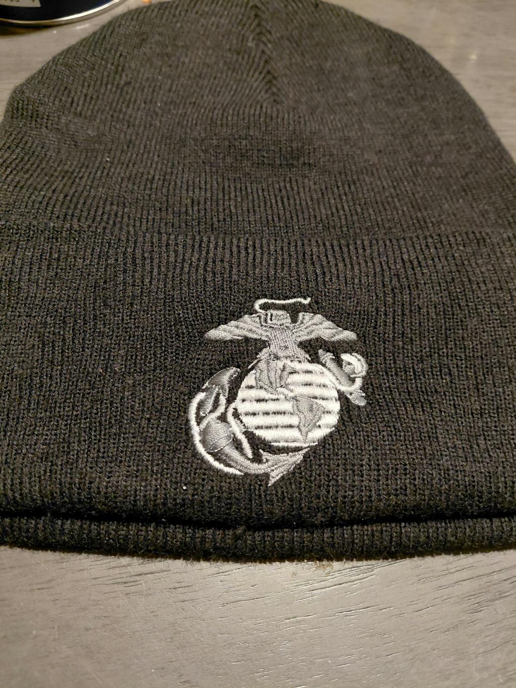 Eagle Globe & Anchor Cuffed Watch cap