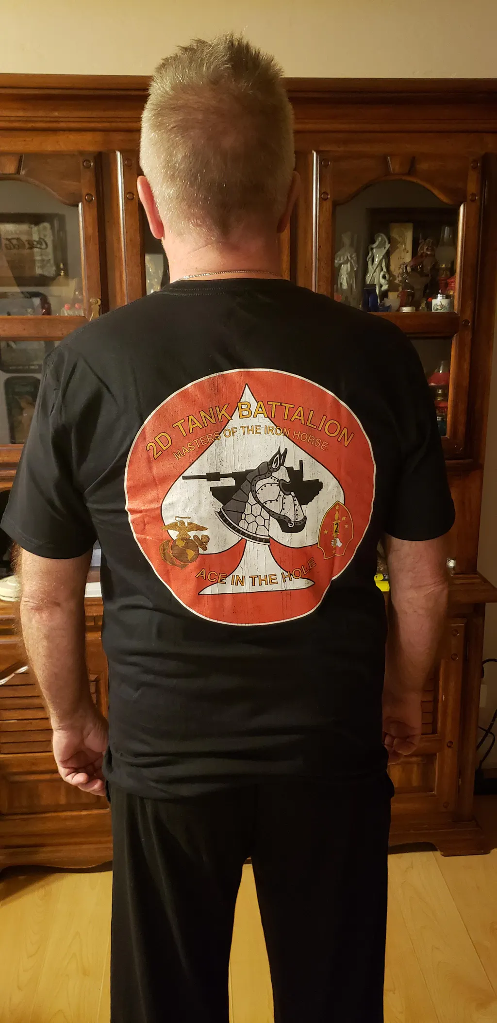 2nd Tank Battalion Back Print T-Shirt