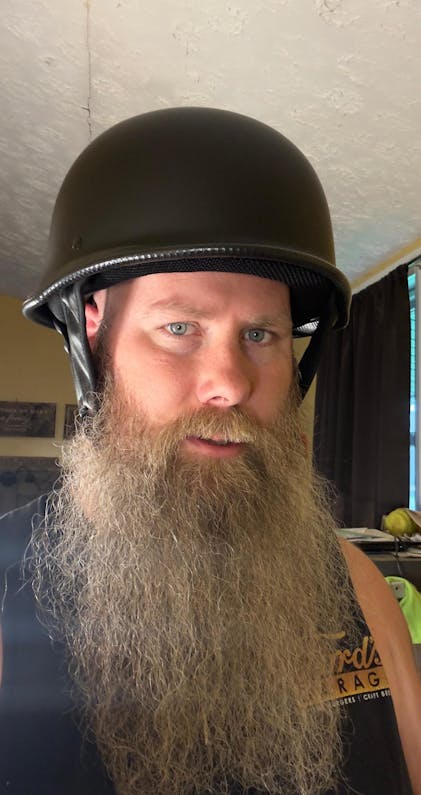 Milwaukee Helmets MPH9740DOT Motorrad DOT German Style Matte