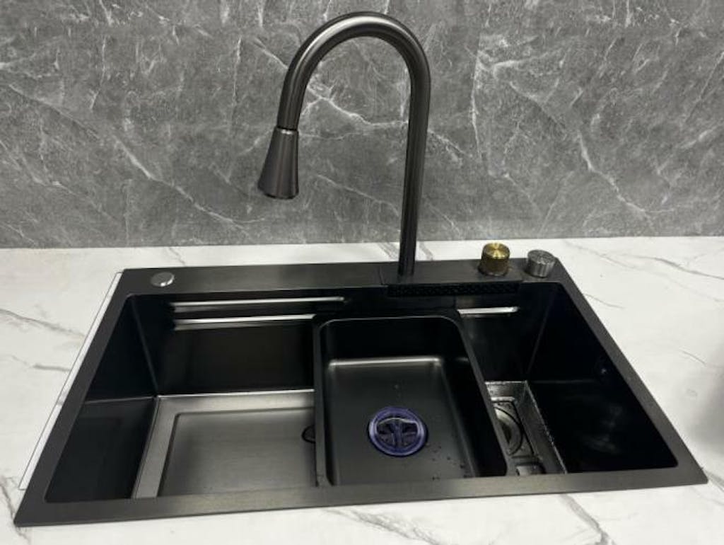 lefton sanitary kitchen sink