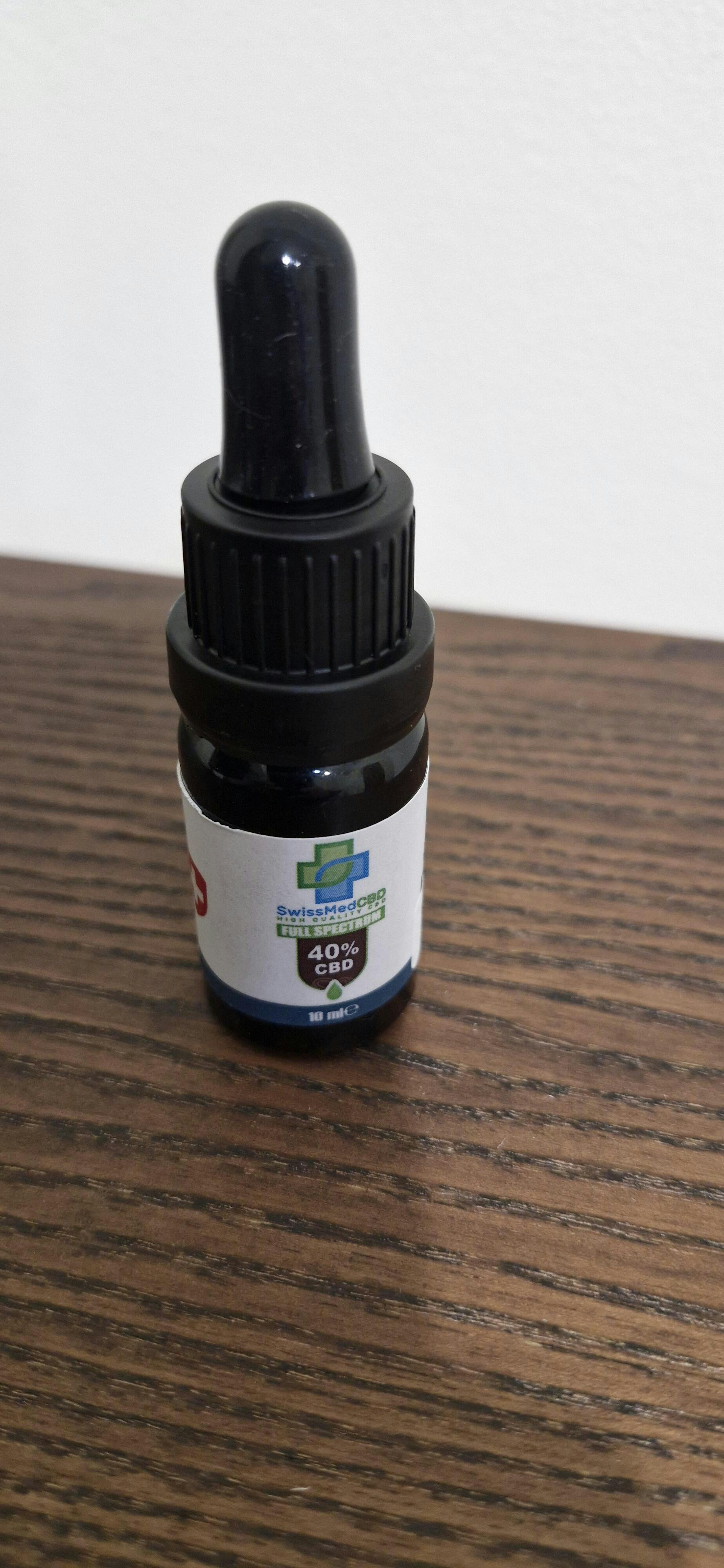 Ulei CBD 40% 'SWISSMEDCBD' cu ulei de cocos | 10ml. – 4000mg