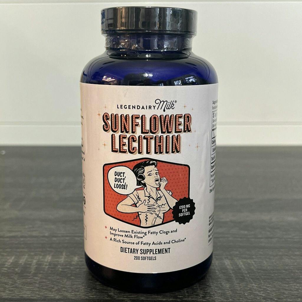 Organic Sunflower Lecithin Supplement For Clogged Milk Ducts