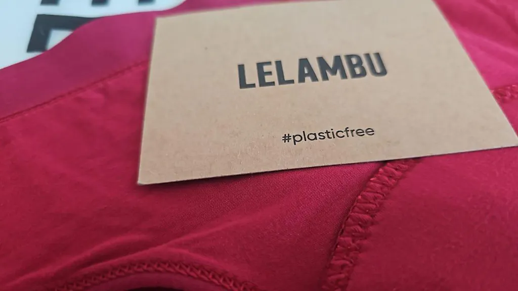 Braga menstrual de bambu Lelambu® Classic teen