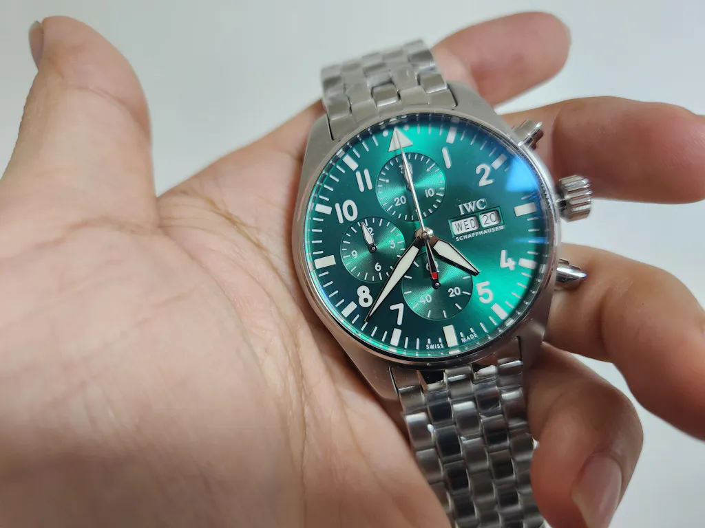 IWC 파일럿 워치 크로노그래프 43mm IW378006