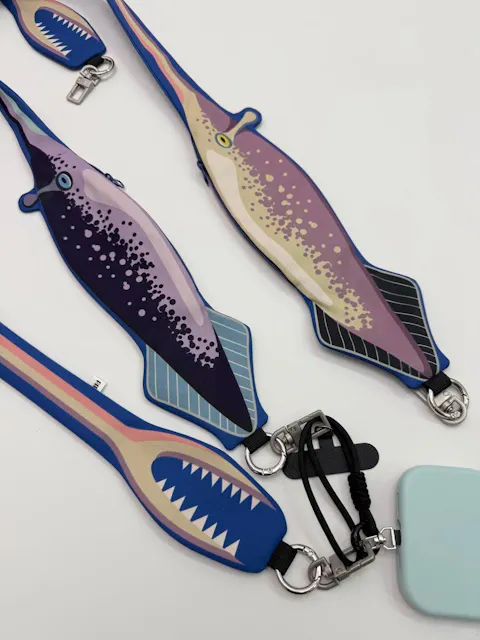 Ocean Animal Phone Crossbody Strap Bag 12 Styles