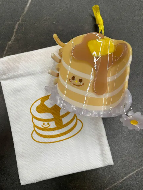 Butter Muffin Hair Claw & Bee  Bear Hair Clip Set