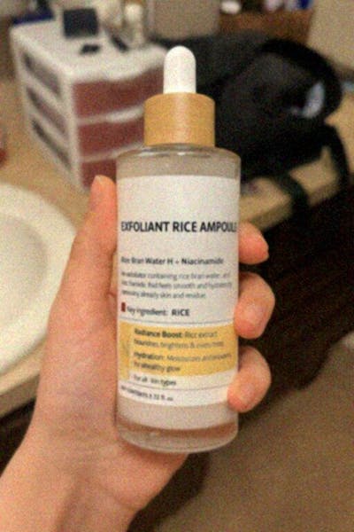 Silkrice Peel – Glow-Boosting Exfoliating Ampoule with AHA + BHA + Rice Extract