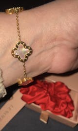 Rose Gold Four Leaf Clover Bracelet – LexLets Jewellery