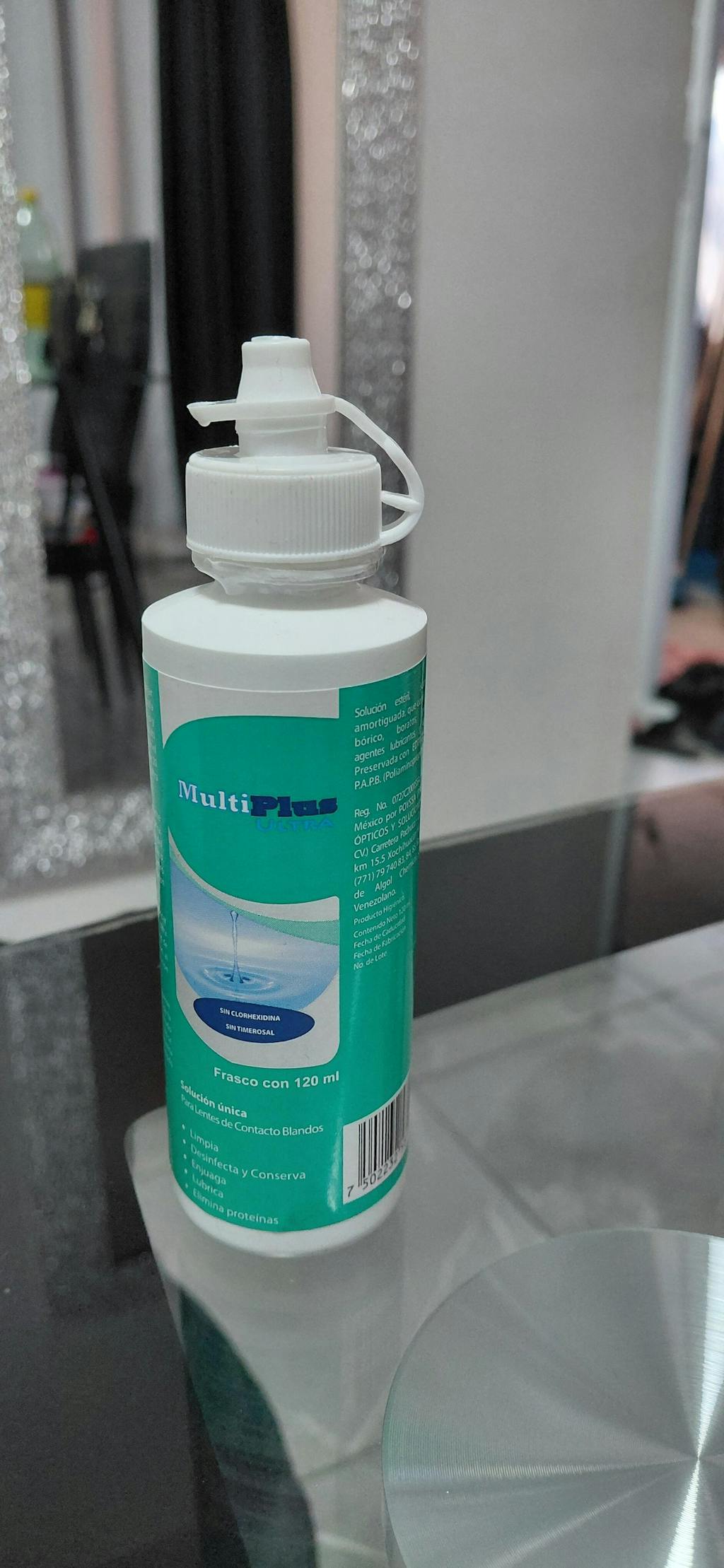 MultiPlus Ultra 120ml - Solución para Lentes de Contacto Blandos