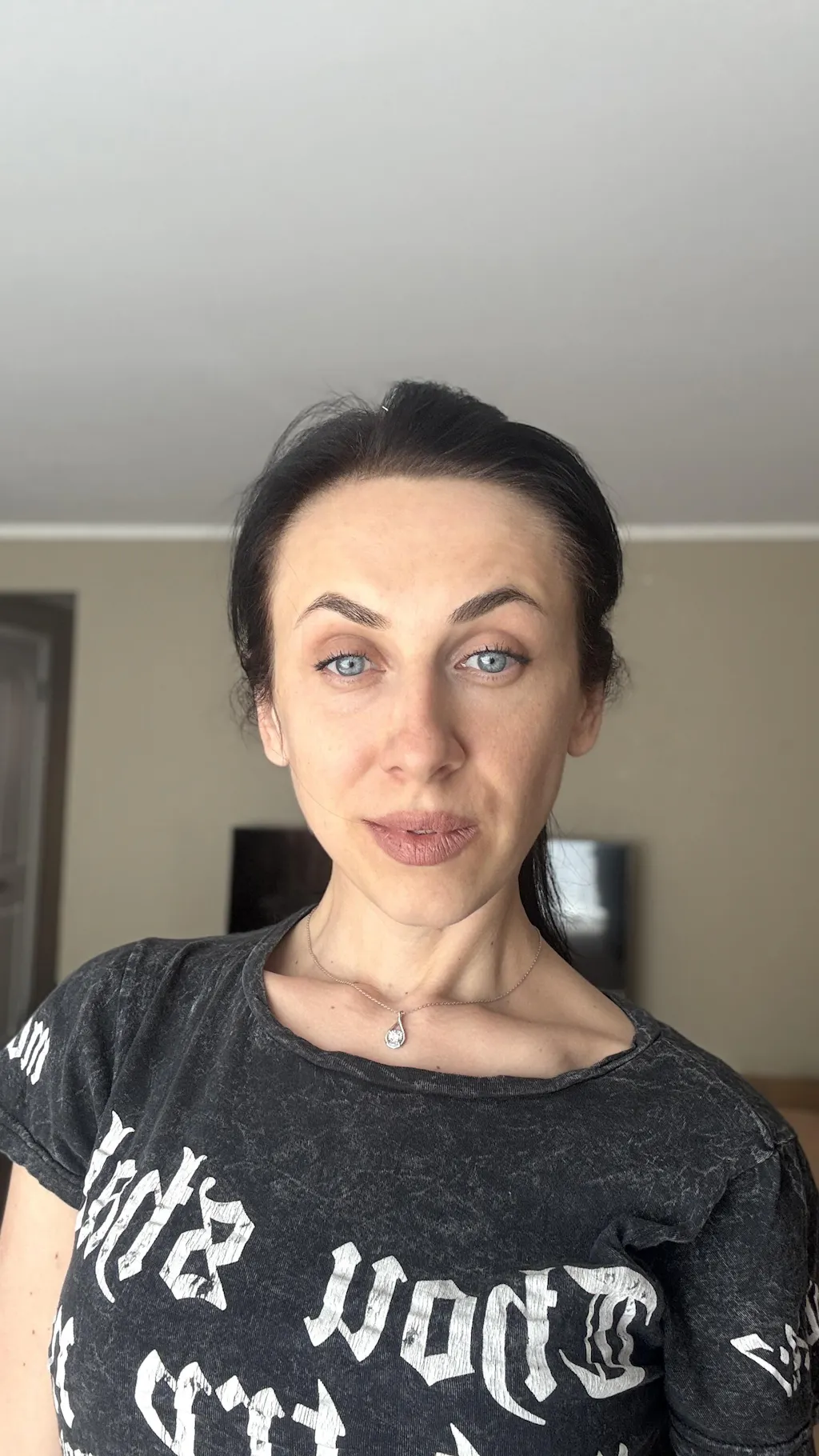 0.13 CTW Lab-Diamond Teardrop Pendant Necklace in 925 Sterling Silver