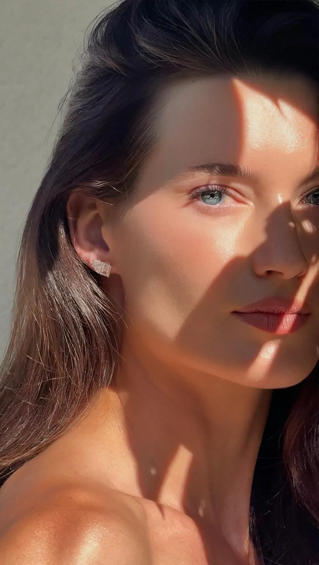 8CTW Lab Diamond Toi Et Moi Stud Earring