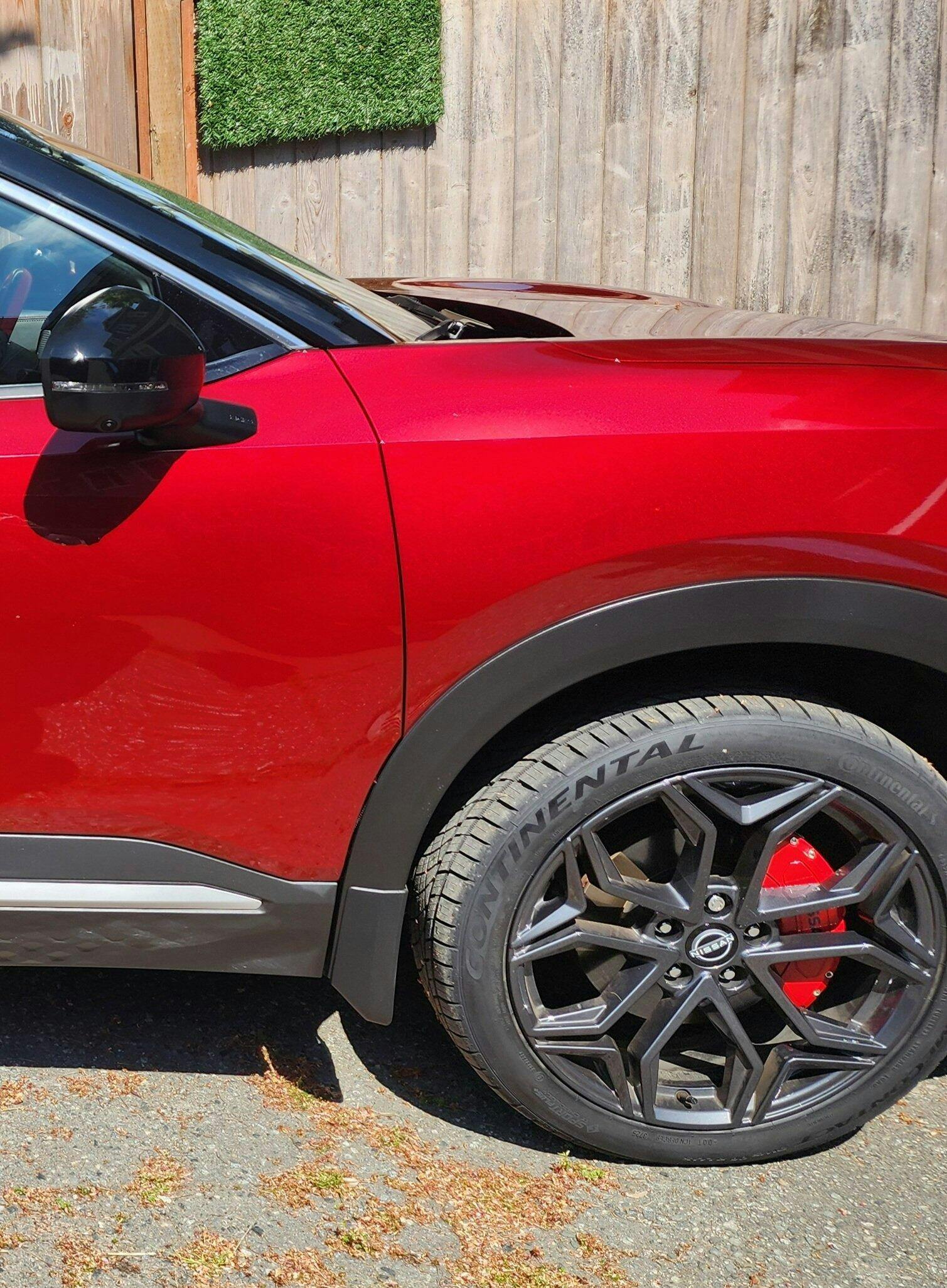 ON グラデーションレッド ウィンドブレーカー　L Genesis G80 Custom Caliper Covers – Leprecon Plus