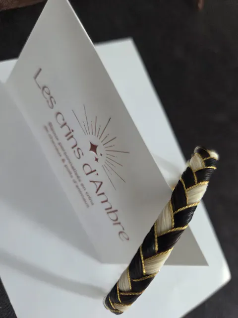 Bracelet tréssé en crins (homme & femme)