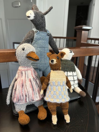 趣味・スポーツ・実用 Mouche & Friends  Cinthia Vallet Mouche & Friends: Seamless Toys to Knit by Cinthia Vallet