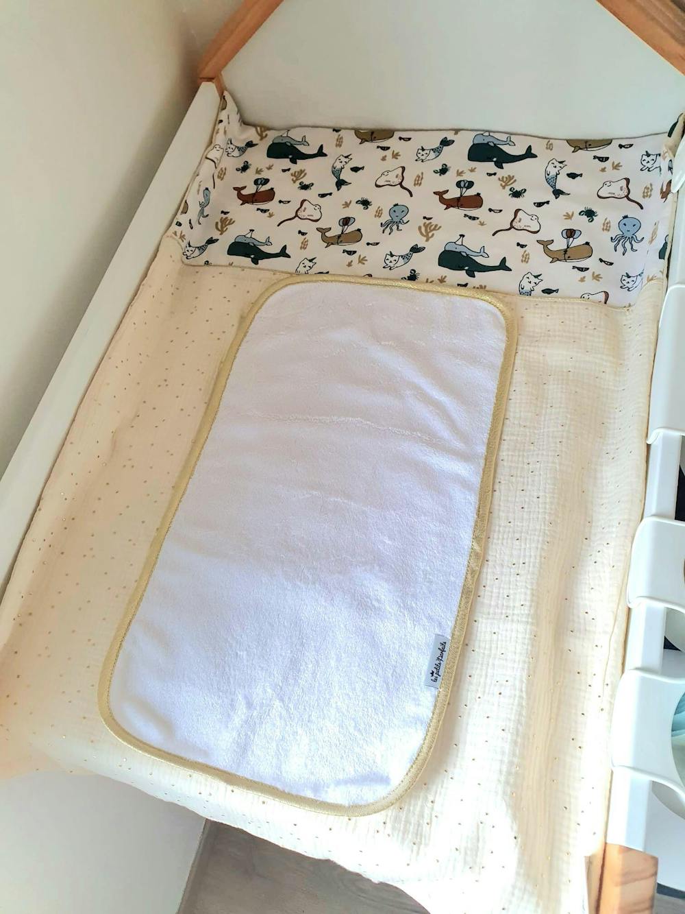Housse Matelas à langer personnalisée