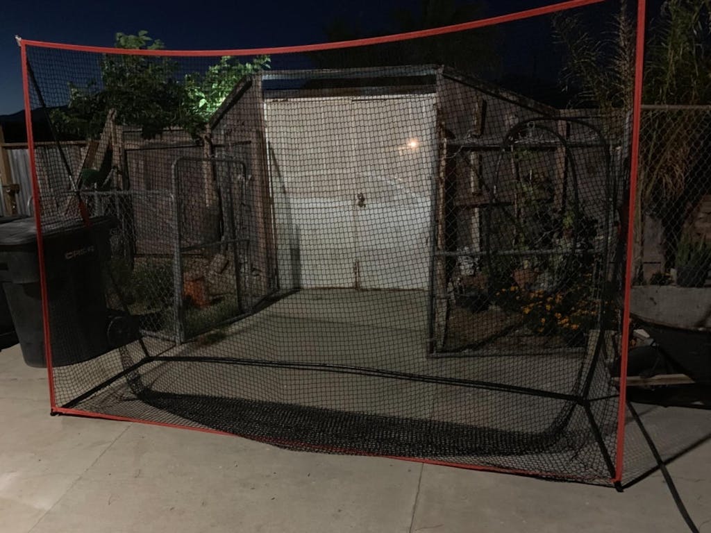 Lesmart Golf Practice Net and Mat Golf Net for Garage Backyard Golf Net