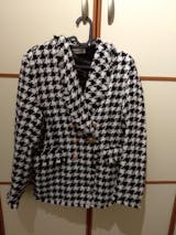 Checked Blazer - Double Breasted Blazer Women - Casual - Plaid