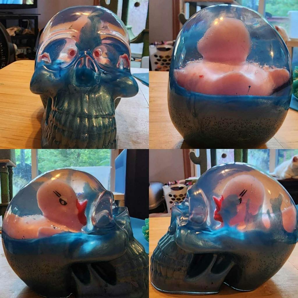 Skull Resin Mold