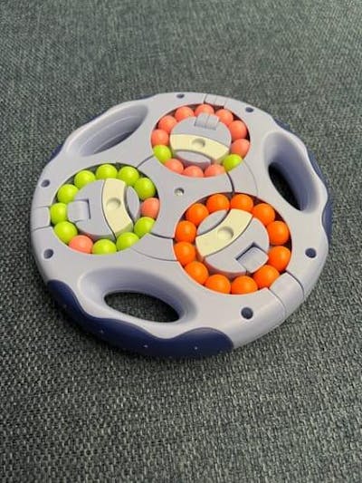 Kids Travel Game Rubix Bead