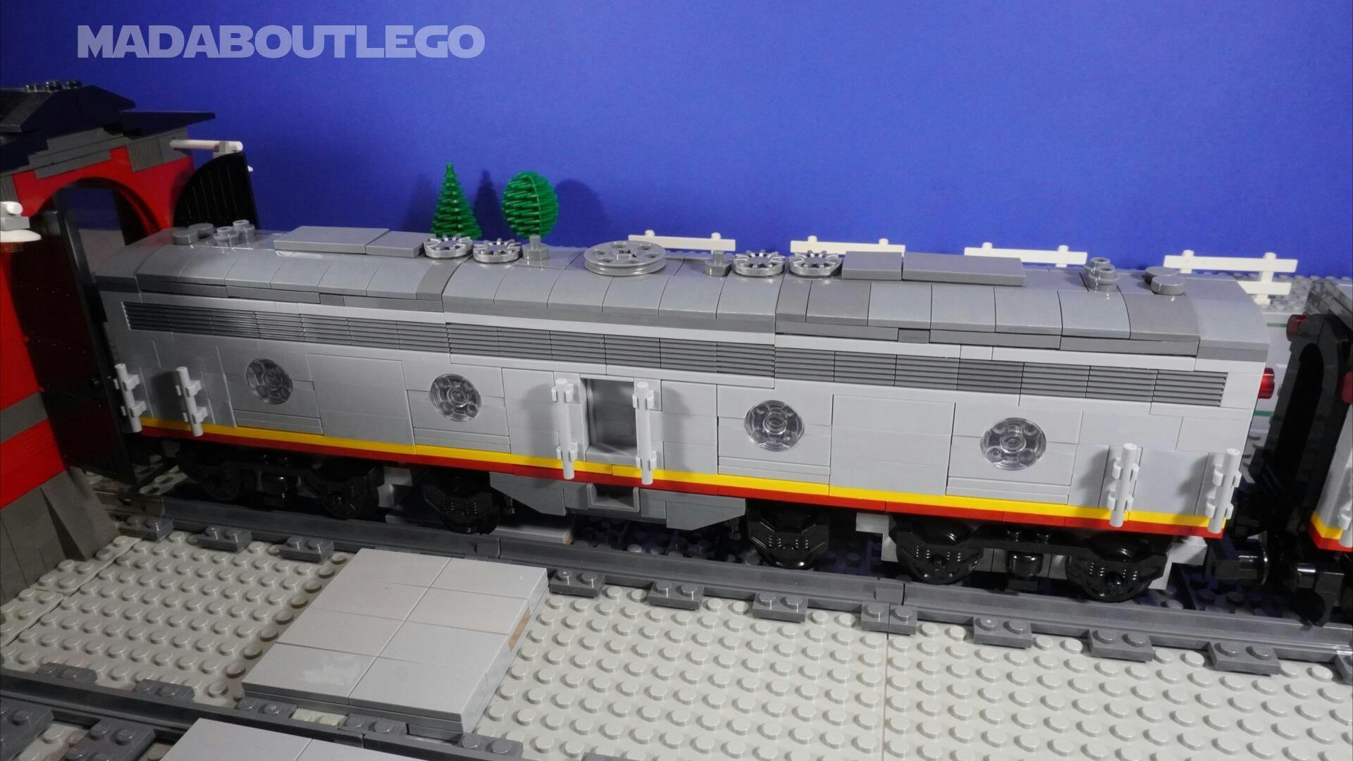 Moc-48077 6 Wide Santa Fe Emd E8b (b-unit) 