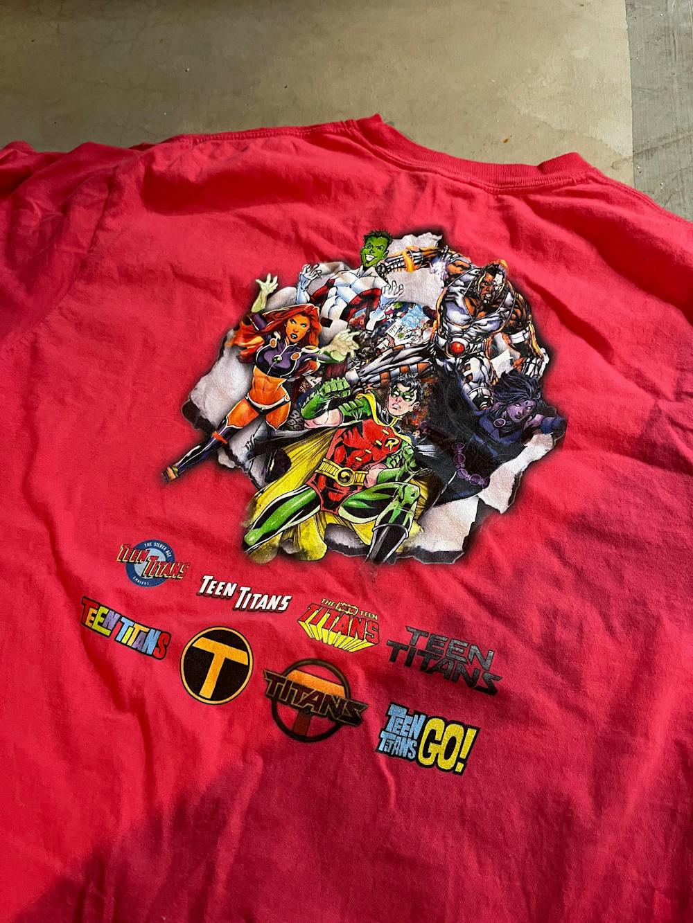 Teen Titans Comic Breakout T-Shirt | Premium Graphic Tee