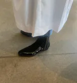 Driver Zipper Boots - Black