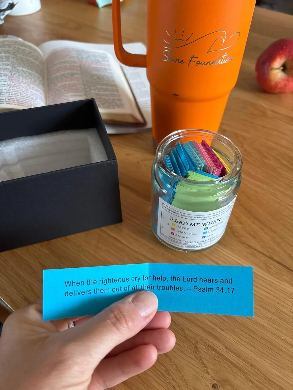 A Jar Filled With God's Word — For Every Emotion of the Heart