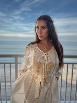 Golden Oasis Dress