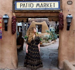 Sunlit Reverie Maxi Black
