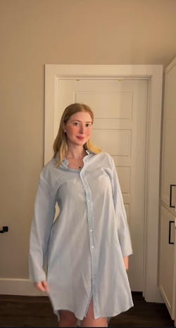 Bluebell Haven Shirt Dress