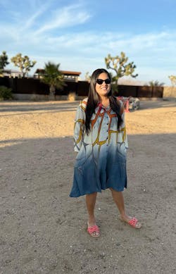 Kaleidoscope Dream Shirt Dress