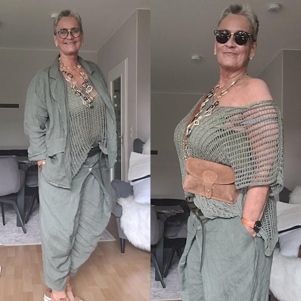 Baggyhose Leinen 2506140