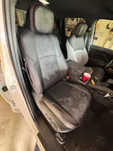 Tacoma Front Row Seat Covers Full Coverage Black/Red Camo Style Seat Protector for Toyota