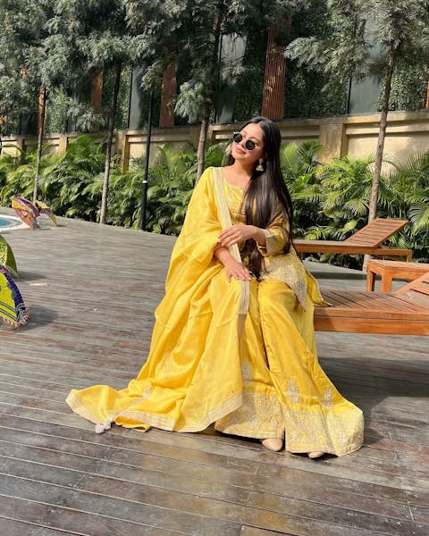 Wine Women Pure Cotton Kurta And Pant Set