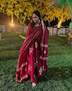 Elegant Kanchi Cotton Suit Set With Jaquard Dupatta For Women