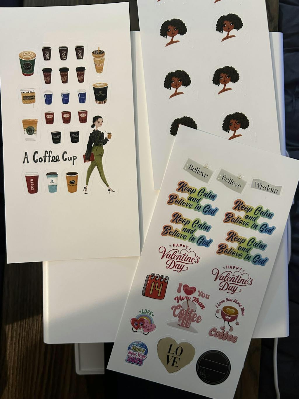 PixCut S1 4x7" Sticker Paper 72 Sheets & 2 Ink Cartridges Refill