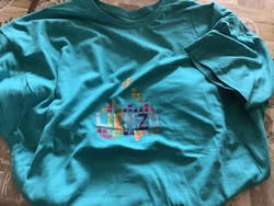 T-shirt "Pixel Lienzo"