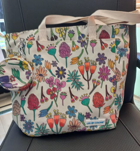 DIY Doodle Bag - Wildflower