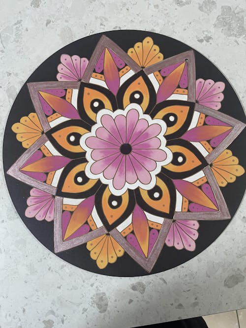 Life of Colour Mandala Painting Kit - Bundle of 3 (Part 1- Wildflowers)