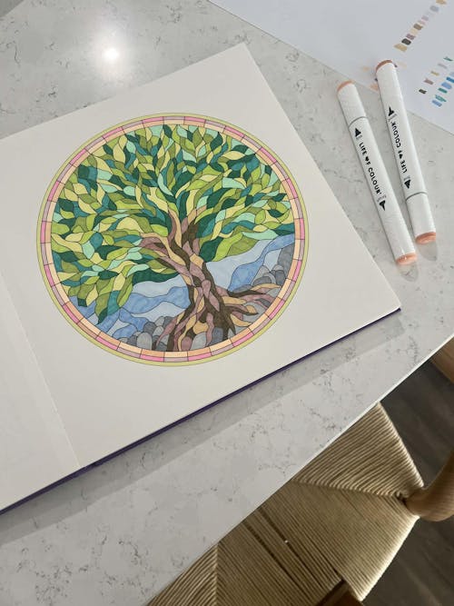 Cute, Doodle and Watercolour Colouring Book Bundle