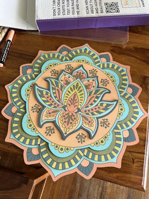 Life of Colour 3D Mandala - Stella Aegis