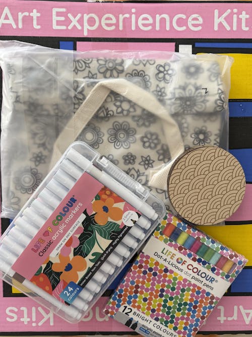 The Creative Tote Bag - Flower Mandala design