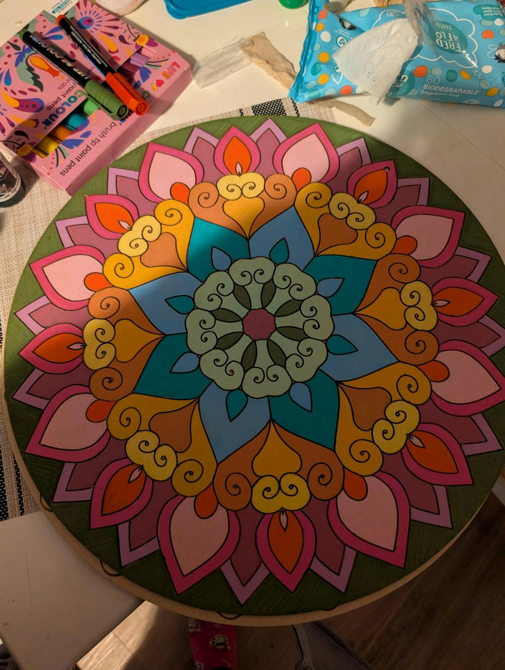 Life of Colour Mandala Painting Kit - Bundle of 3 (Part 2-Florals)