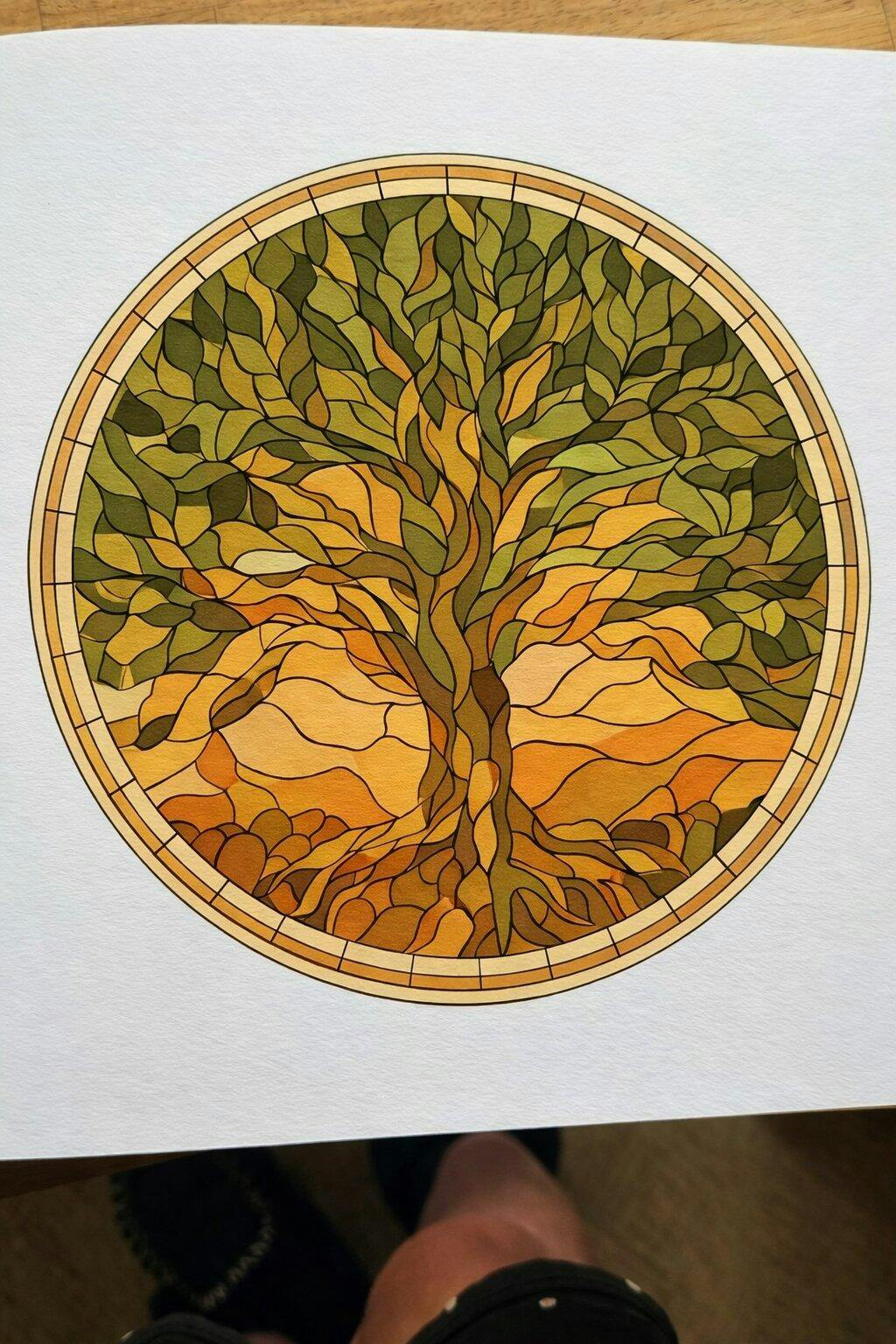 Watercolour Colouring Book - Volume 1