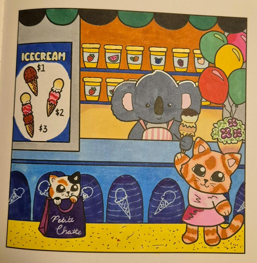 Cute and Cosy Colouring Book Volume 2- Good Vibes only