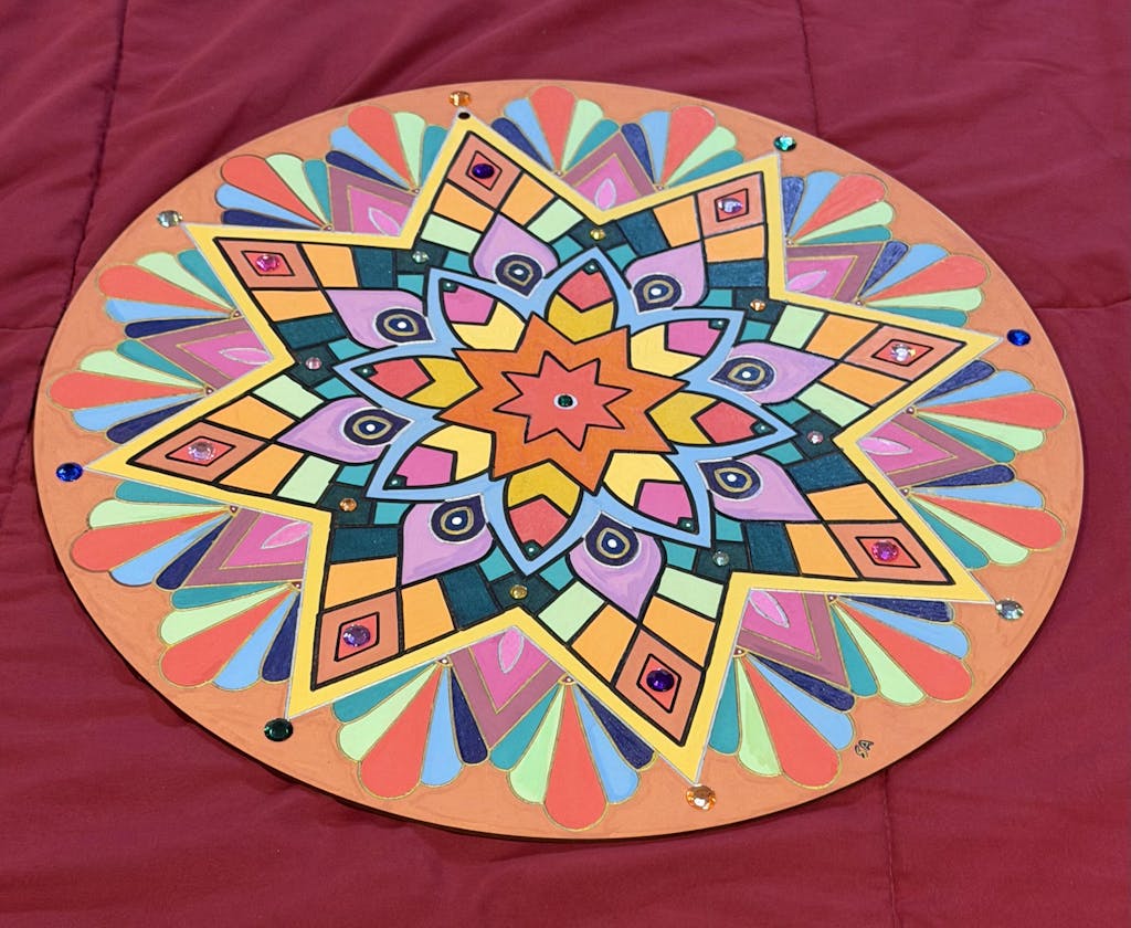 Life of Colour Mandala Painting Kit - Bundle of 3 (Part 2-Florals)