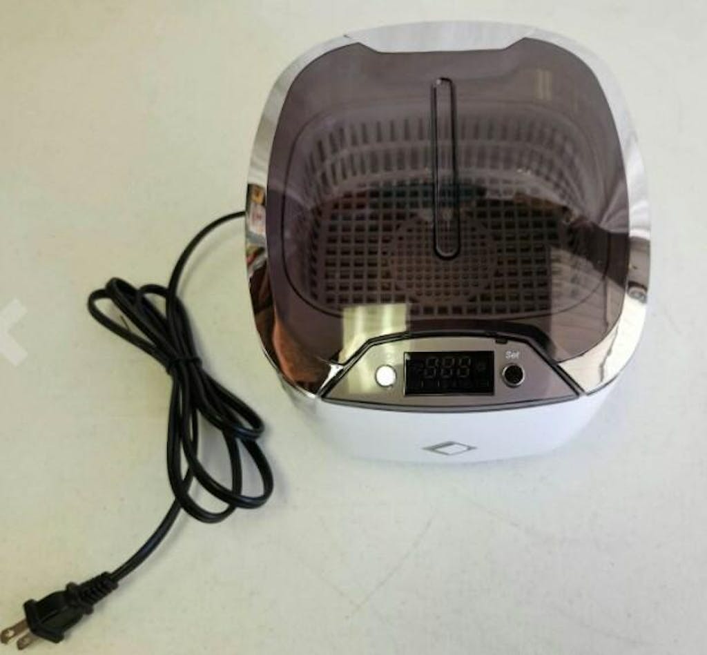 LifeBasis CD7920 Ultrasonic Jewelry Cleaner 850ml LCD Screen with 5 D