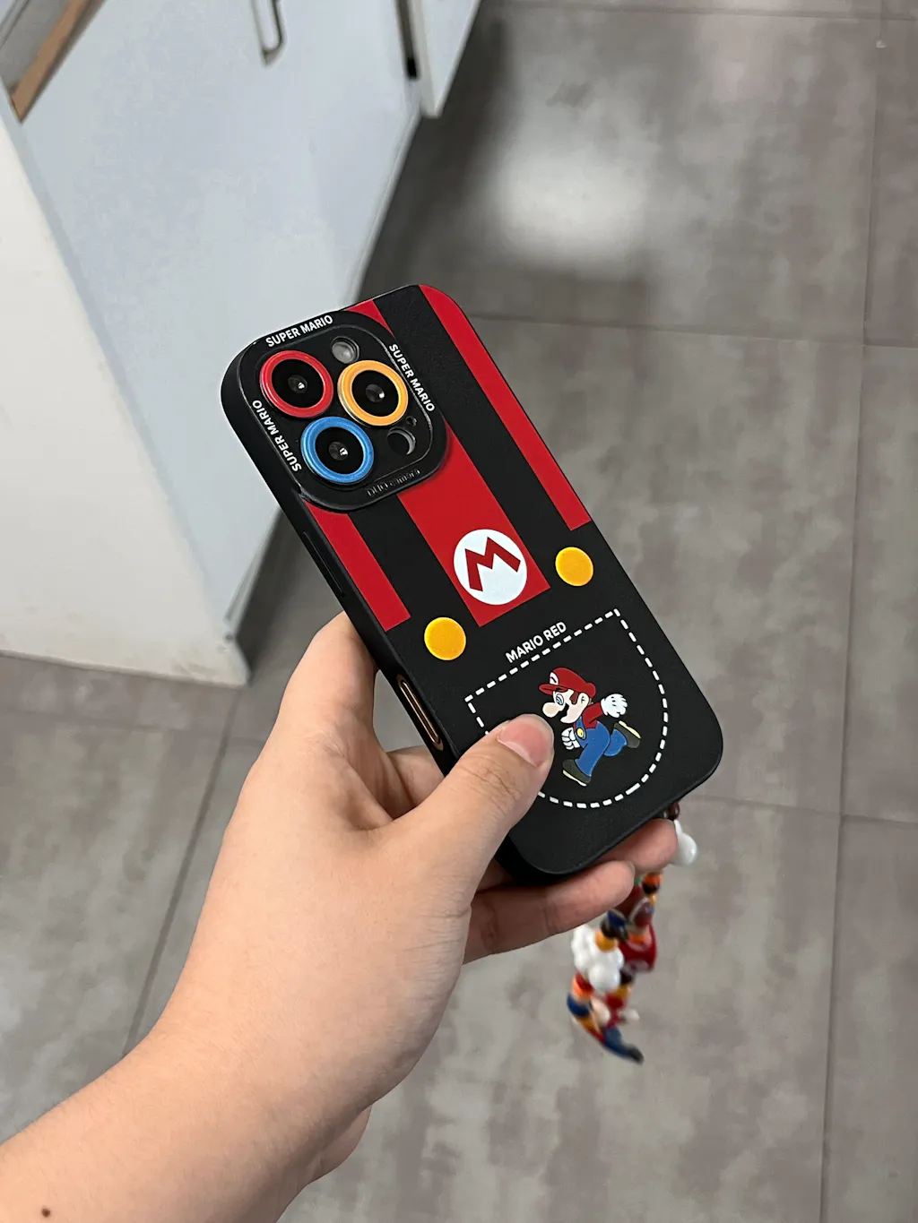 iPhone beads series | Super Mario Liquid Silicone Phone Case