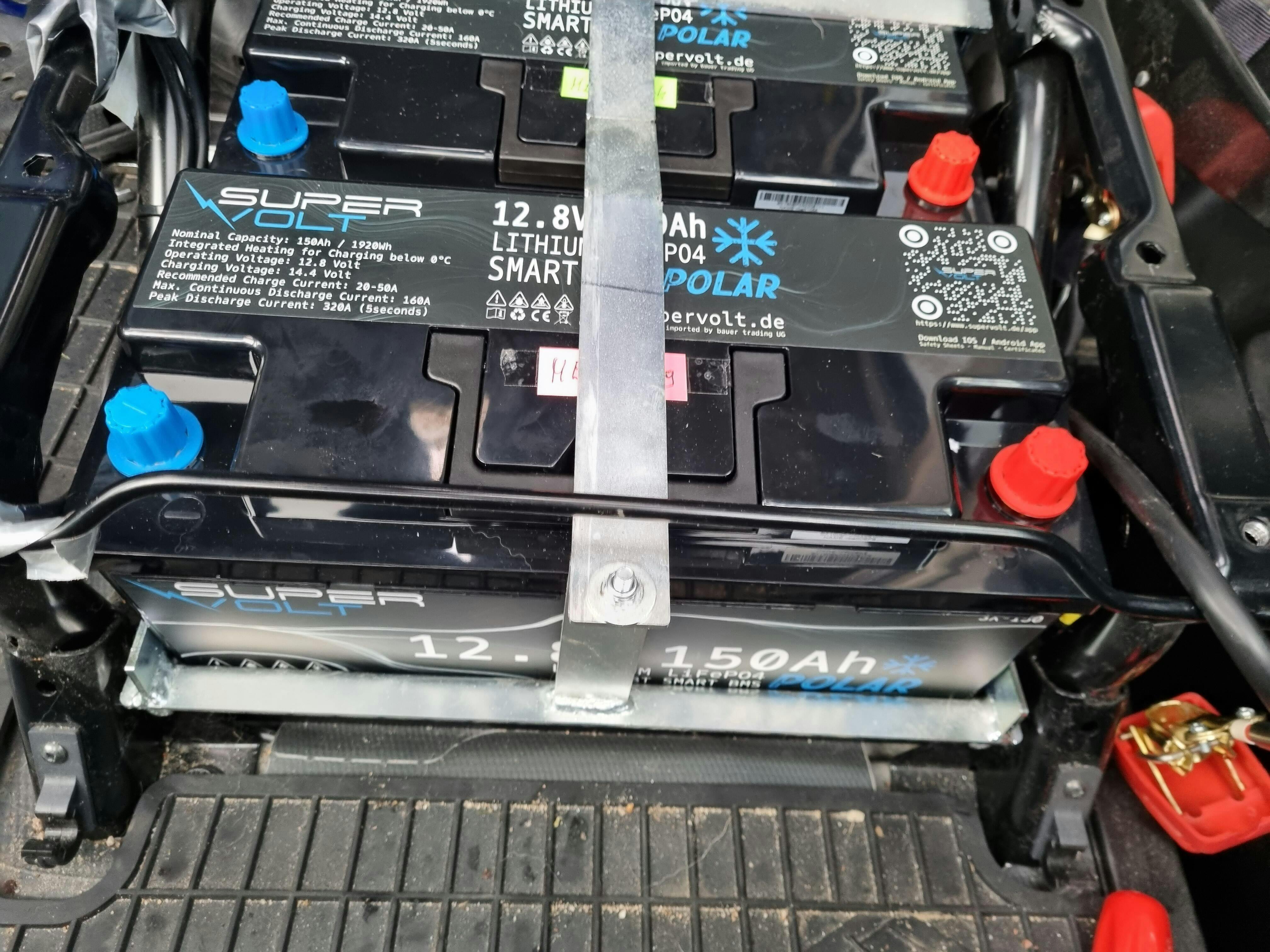 Wie Lange Hält Eine 100ah Batterie Im Wohnmobil Supervolt LiFePO4 100Ah 12,8V Lithium Batterie für Wohnmobil